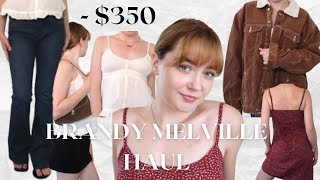 BRANDY MELVILLE TRYON HAUL 2021 [upl. by Hewe]