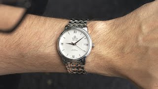 The Most Affordable Contemporary OMEGA  The OMEGA De Ville Prestige CoAxial Review [upl. by Terle]