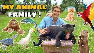 MEET MY ANIMAL FAMILY  FULL ZOO TOUR [upl. by Bethanne836]