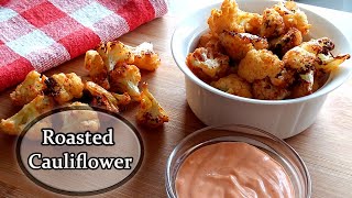 Air Fryer Roasted Cauliflower  Keto Friendly [upl. by Mundt]