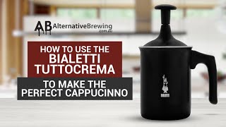 How to Use the Bialetti Tuttocrema Milk Frother [upl. by Nale]