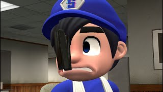 SMG4 Animation Stapler in head [upl. by Sculley]