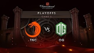 OG vs TNC  Lower Bracket  Game 2  The International 6 [upl. by Yma]