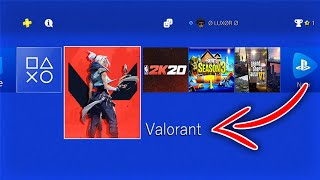 PLAYING VALORANT ON PS4 OFFICIAL GAMEPLAY [upl. by Ik]