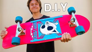 DIY OLD SCHOOL SKATEBOARD [upl. by Navillus]