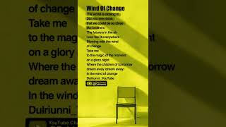 🌼 Wind Of Change  Scorpions [upl. by Paten]