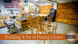 Building a Set of Dining Chairs [upl. by Buddie]