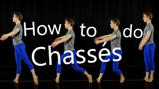 How to do Chassés — Easy Ballet Class [upl. by Elisabeth]