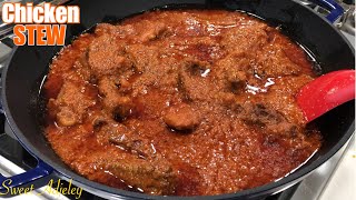 HOW TO MAKE AN AMAZING CHICKEN STEW RECIPE [upl. by Anrehs]