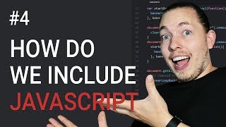 4 How to Include JavaScript in Our HTML  JavaScript Tutorial  Learn JavaScript  For Beginners [upl. by Ellienad]