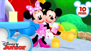 Mickey and Minnie Valentines Days  Compilation  disneyjr [upl. by Akirej]