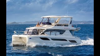 MarineMax Vacations 484 Power Catamaran  All You Need to Know [upl. by Nylarac834]