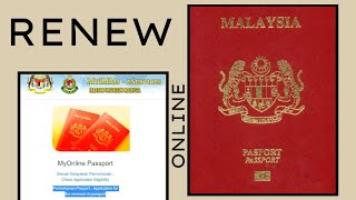 How To Renew Passport Online  Malaysia [upl. by Harrietta]