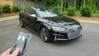 2018 Audi S5 Sportback Start Up Exhaust Test Drive and Review [upl. by Anertal]