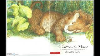 The Lion and the Mouse  Aesop Fable read aloud [upl. by Hpesoy]