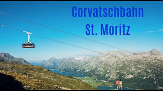 20 Minutes to 9900 feet over sea level The Corvatsch Cable Car in Switzerland [upl. by Durrej]