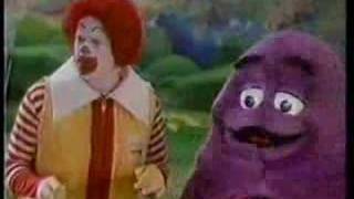 Retro McDonalds Commercial  Hamburglars Stripes [upl. by Hallie]