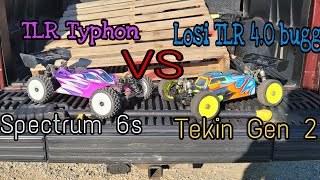 Arrma TLR tuned Typhon VS TLR 40 Buggy [upl. by Lallage]