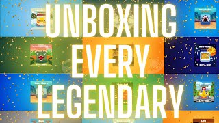 Unboxing EVERY LEGENDARY In Blooket [upl. by Meehaf]