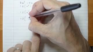 4 Completing the square non monic [upl. by Basile]