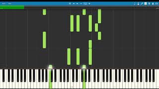 Subwoofer Lullaby  C418  Piano Tutorial  Midi Download [upl. by Toddie]