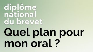 Méthodologie  construire le plan de son exposé oral DNB [upl. by Ailadgim]