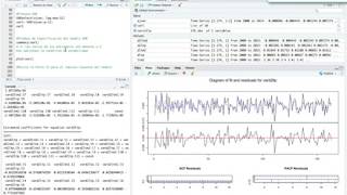 Vectores Autorregresivos en Rstudio  Modelos VAR parte I [upl. by Lara756]