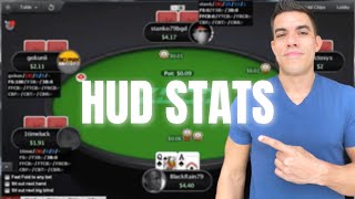 The 12 Best POKER HUD Stats Used by Online Pros [upl. by Lawan721]