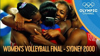 Womens Volleyball Final  CUB v RUS  Sydney 2000 Replays [upl. by Schapira]