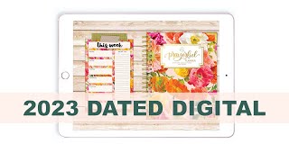 NEW Digital Planner Walkthrough [upl. by Attiuqahs]