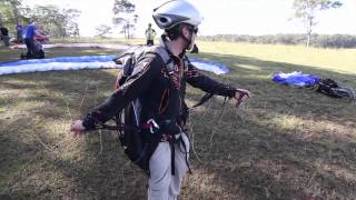 The Front Launch  Paragliding Basics  How to Paraglide [upl. by Staffan]