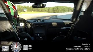 Porsche 911 GT2 RS Record Lap at Canadian Tire Motorsport Park [upl. by Kreindler]