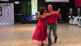 Dance Pavilion Presents The Filipino Tango by Precy and Rod [upl. by Hardman]