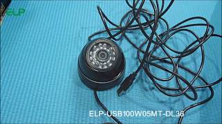 ELP USB Camera applied in surveillance amp How to adjust settings on Amcap [upl. by Erodavlas]