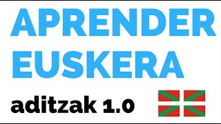 Aprender Euskera Verbos BEHARIKASIENTZUN [upl. by Ihcelek150]