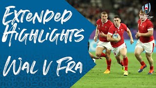 Extended Highlights Wales 2019 France  Rugby World Cup 2019 [upl. by Chelsy]