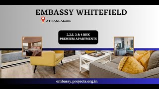 Embassy Whitefield Bangalore  Luxury Apartments For Sale [upl. by Ahsekar918]