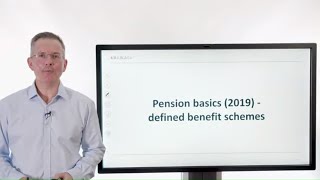 Pension basics 2019  defined benefit schemes [upl. by Ahseirej]