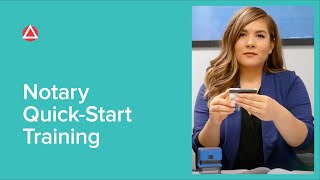 Notary QuickStart Training [upl. by Bilski]