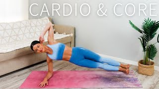 30 MIN CARDIO amp CORE HIIT WORKOUT Warm Up amp Cool Down Included [upl. by Robillard]