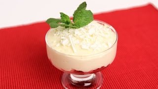 White Chocolate Mousse Recipe  Laura Vitale  Laura in the Kitchen Episode 720 [upl. by Heber]