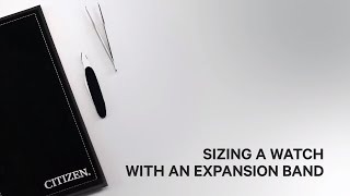 Citizen Watch Sizing — Expansion Band [upl. by Violette]