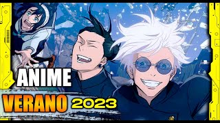 ESTRENOS ANIME VERANO 2023 [upl. by Ynnaj]