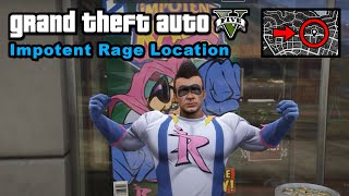 Impotent Rage location  GTA 5 [upl. by Ateuqirne]