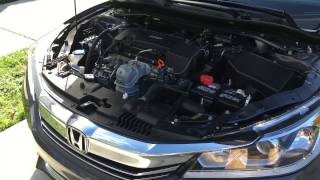 20132017 Honda Accord Coolant Drain amp Fill DIY [upl. by Yssirk]