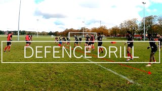 RUGBY UNION DEFENSIVE SHAPE SESSION [upl. by Alpheus]