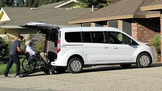 Ford Transit Connect Wheelchair Accessible NorCal Vans Adaptive Van [upl. by Kinzer]