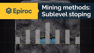 Sublevel stoping mining method  Epiroc [upl. by Hound]