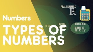 Types Of Numbers  Numbers  Maths  FuseSchool [upl. by Ajar]