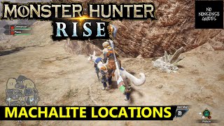 Monster Hunter Rise Machalite Ore Locations  Where to find Malachite [upl. by Aekahs]